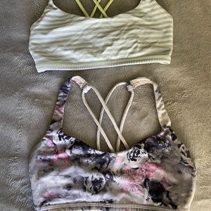 Two LuLu 🍋 sports bras
